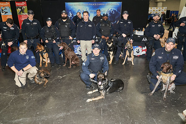 US Police Canine Association at Meet the Breeds in 2020.